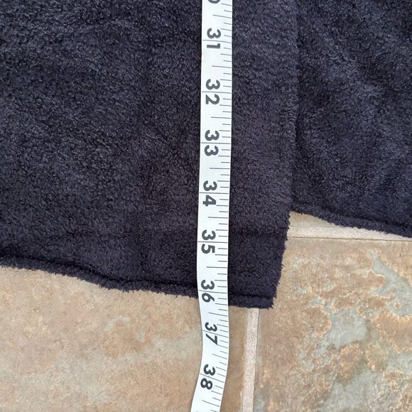 Barefoot Dreams Cardigan Womens Size Large Black Cozychic Lite - Picture 6 of 6